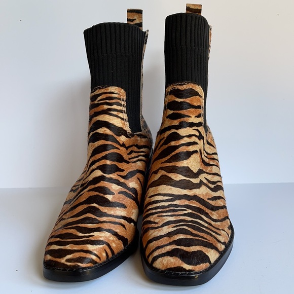 Anthropologie Silent D 'Nirvani' Knit Chelsea Boot - Picture 8 of 8